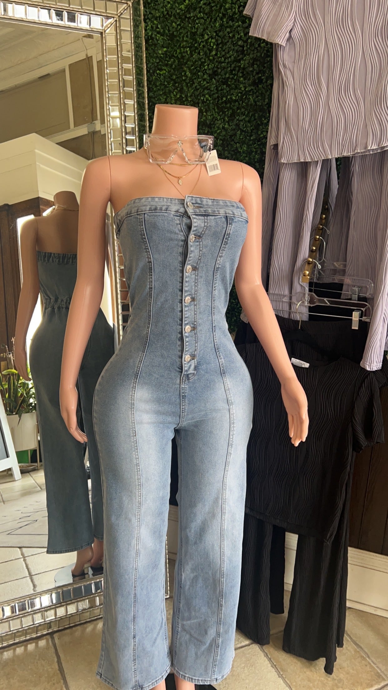 Desi Denim Jumpsuit