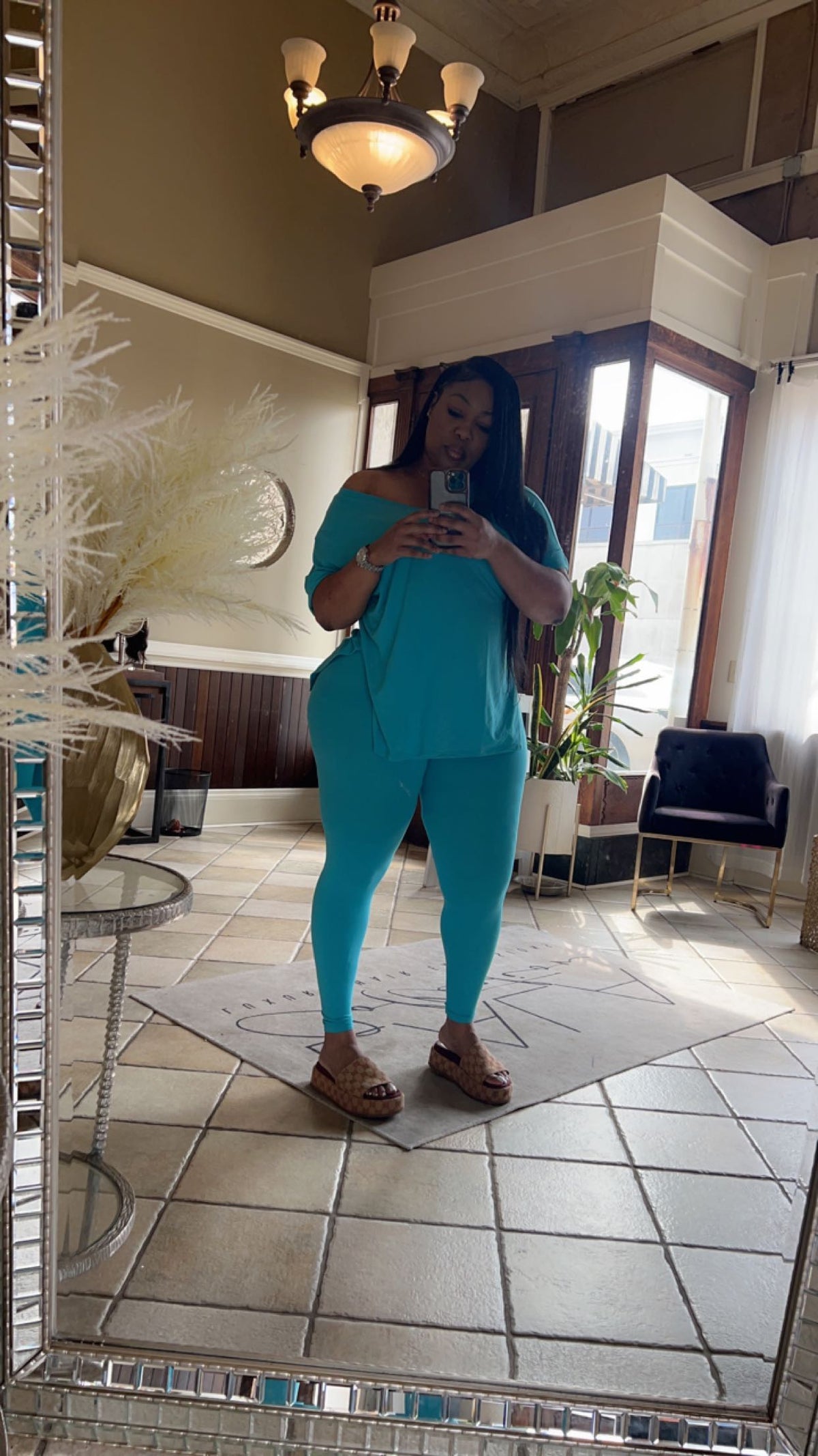 Layla Ba Layla Set ( Ice Blue) – The LA LA Collection